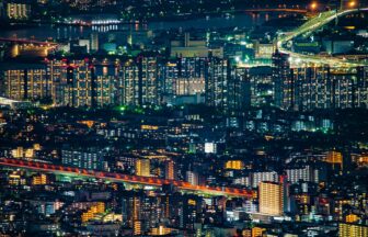 神戸市の夜景