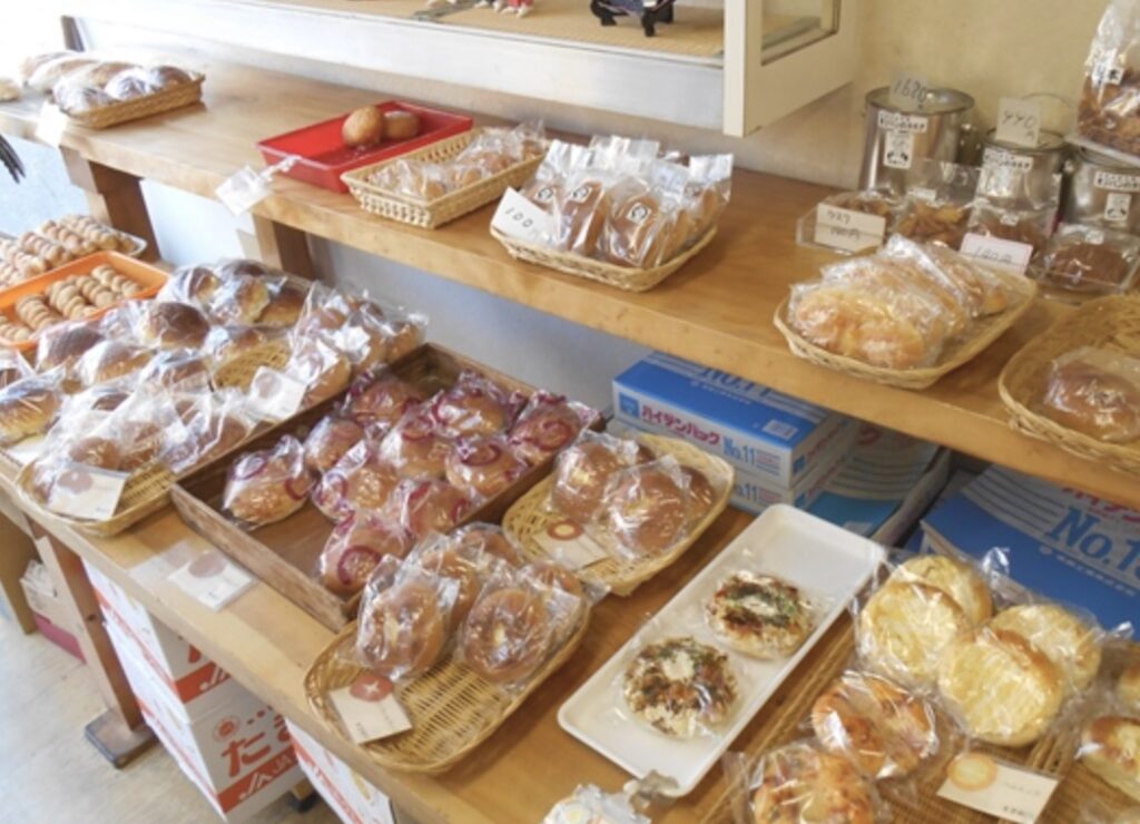 住田製パン所の様々なパン